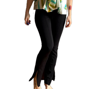 Kotn Black Side Zipped High Waited Pants